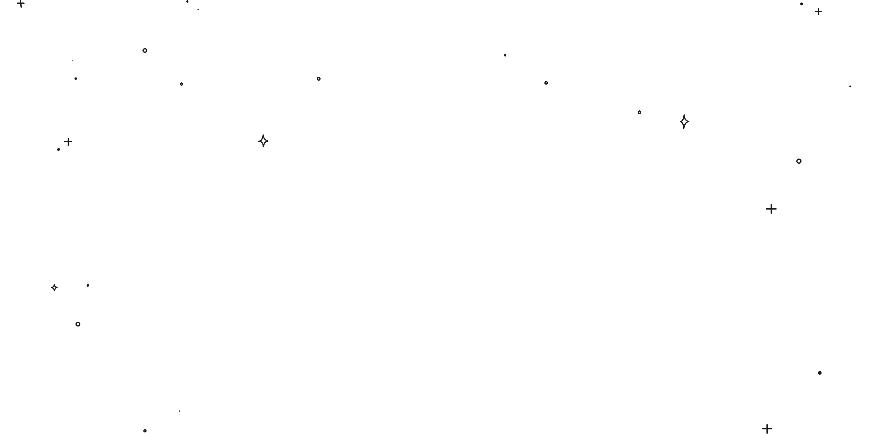 Sketch of stars taking up the full screen